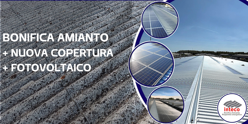 rimozione amianto in copertura